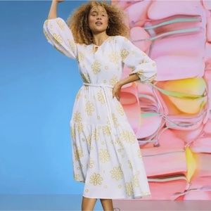 ALEXIS for Target Floral Embroidered Dress - NWT Size Small